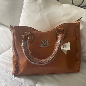 Coach British Tan Tote Bag
